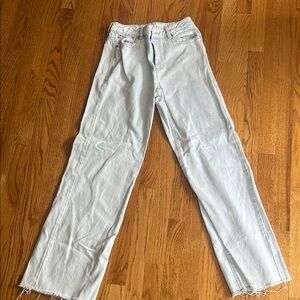 Garage Women's Light Blue Straight Leg Jeans